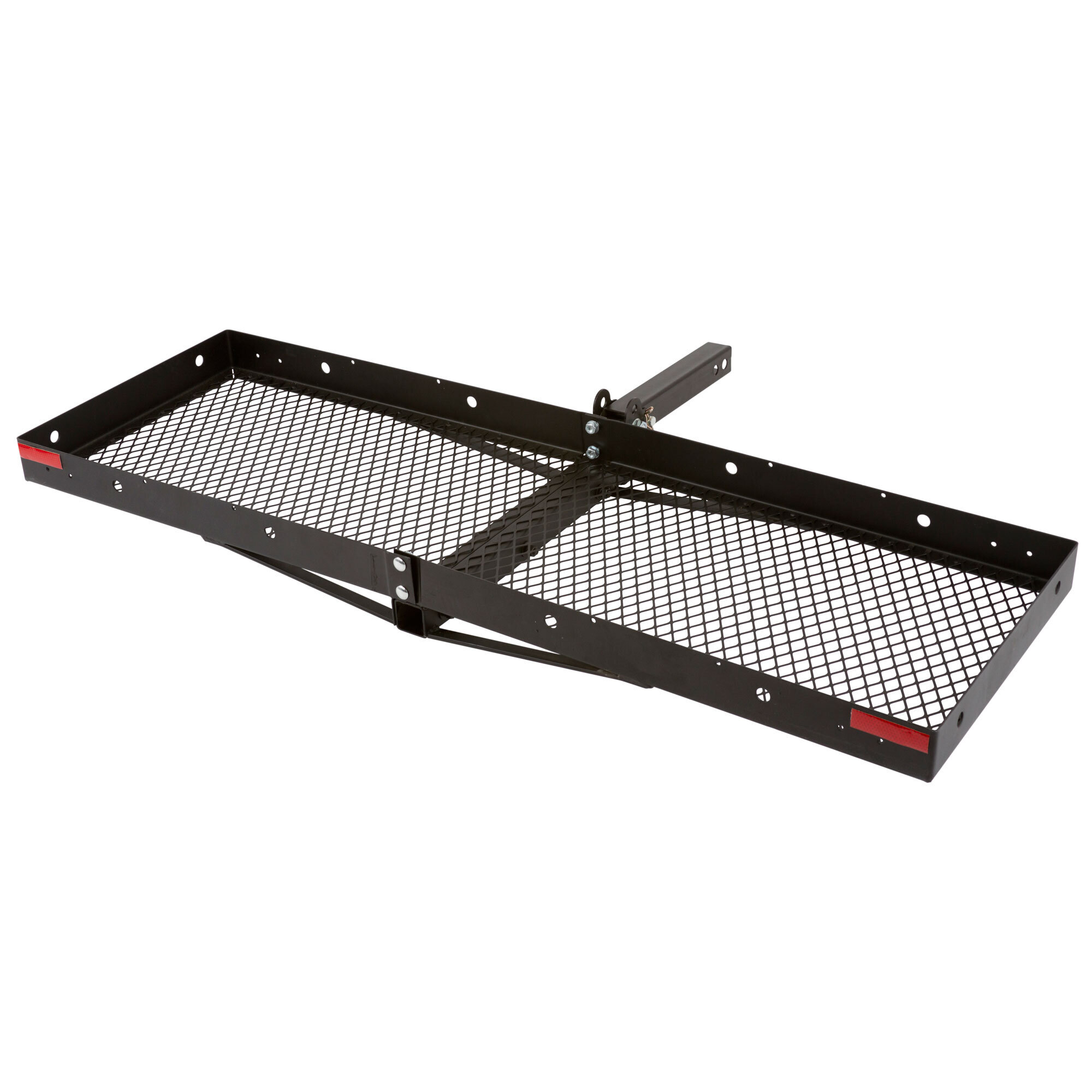 Elevate Outdoor, 60in. L LSteel Tray Folding Cargo Carrier, Capacity 500 lb, Receiver Size 2 in, Material Steel, Model# CC-F6020-DLX